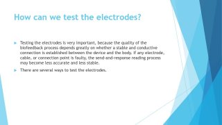 Facts and Myths in Electrode use recording